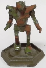 Mechwarrior Pewter 20-891 Wolfhound Mech By P.Lewis: 2pcs: 35 Ton: V1